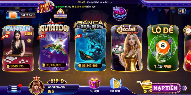 Bắn cá Rikvip: Thiên đường săn cá đổi thưởng hấp dẫn 2 Bắn cá Rikvip là gì