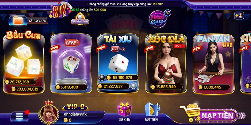 Tài xỉu livestream Rikvip: Siêu phẩm game đổi thưởng 2025 2 Tài xỉu livestream Rikvip không còn lạ lẫm với các anh em cược thủ