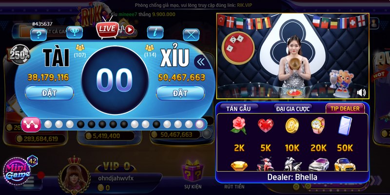 Tài xỉu livestream Rikvip: Siêu phẩm game đổi thưởng 2025 5 Tìm hiểu cách chơi đồng thời phải có chiến thuật phù hợp để theo cược